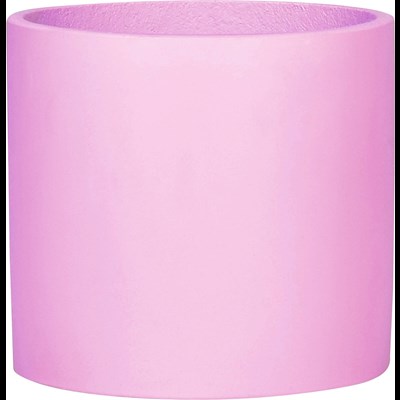Topf Cement Cube lila 21×20 cm